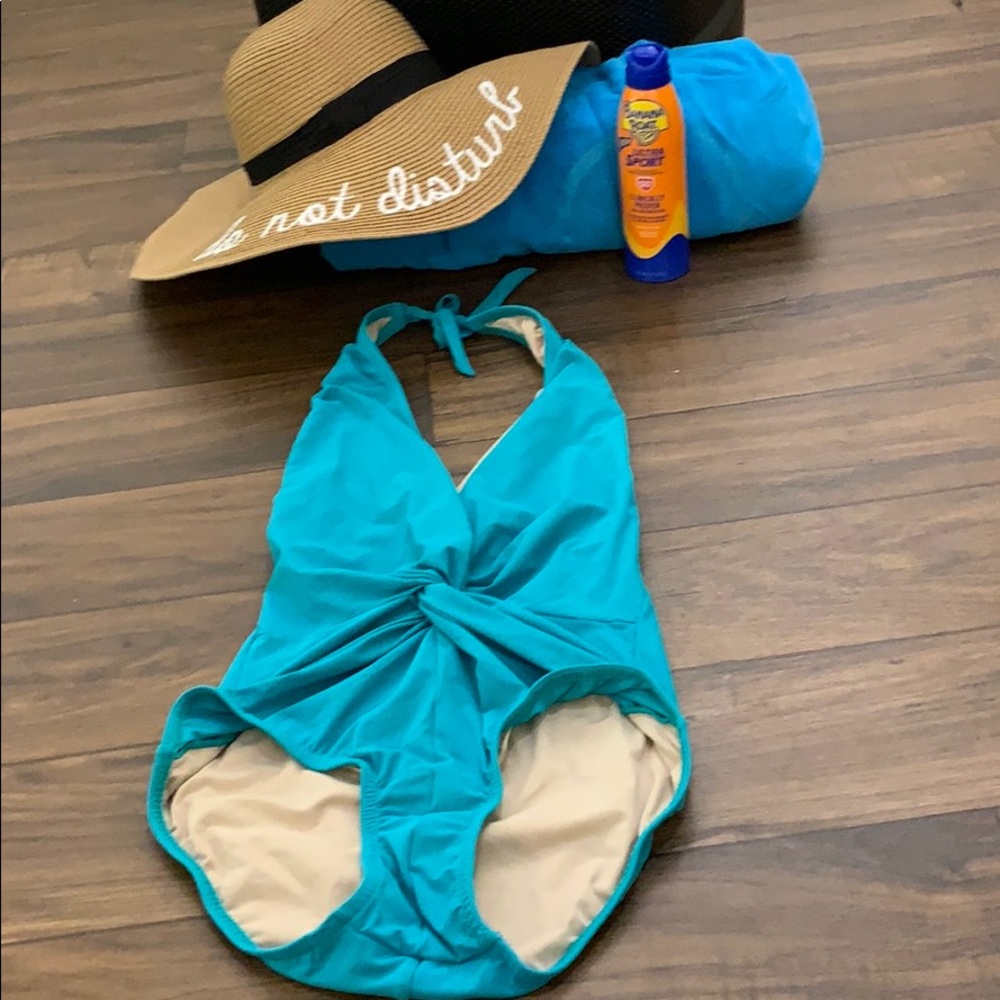 Karla colletto one piece bathing suit
